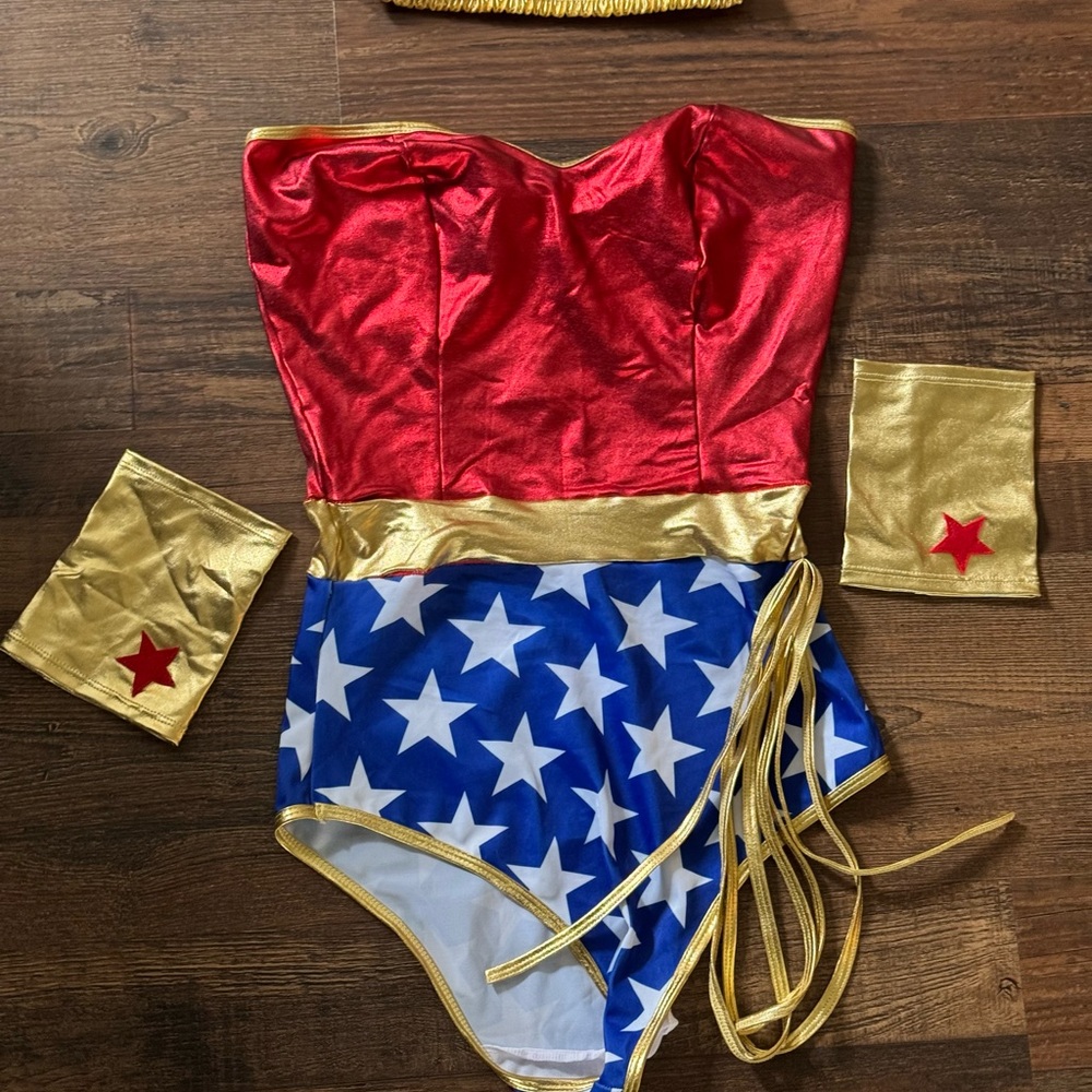 Red and Gold Women's Costume
